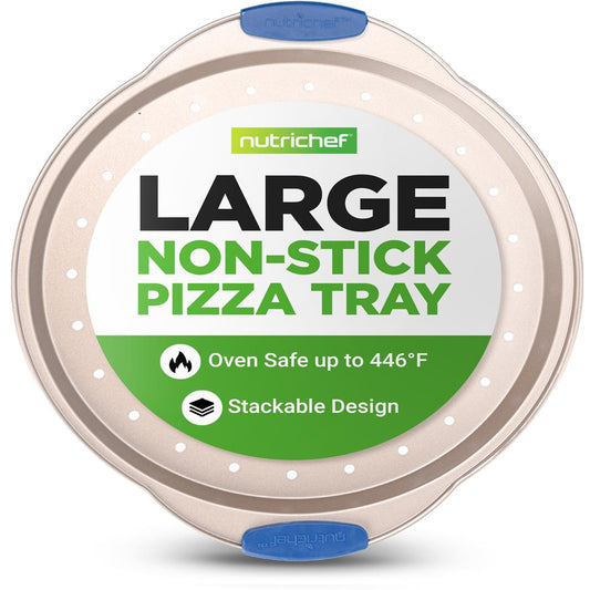 13 mittenakkuv pitsaplaat, lihtsasti puhastatav, kuldne süsinikteras – BKNCSBSG60PIZZAP