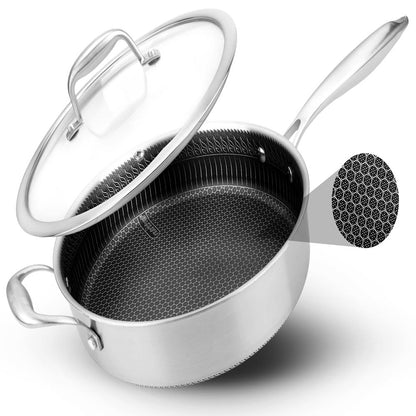 Sügav praepann 3.4 QT, mittenakkuv roostevaba teras, kriimustuskindel – NC3PSAUC