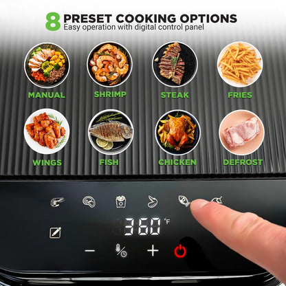 5.5 Liter Air Fryer - NCAF539TB