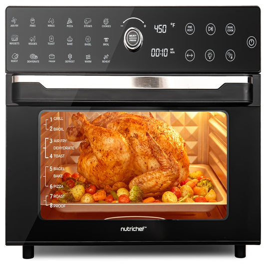 Digital Air Fryer Toaster Oven Combo 32 Qt - NCAFOV32BK