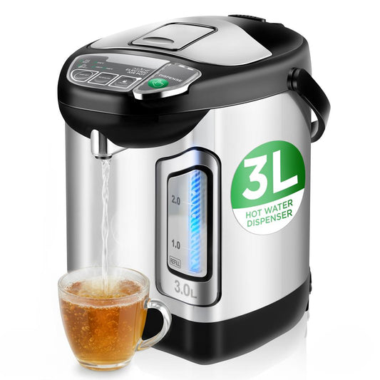 Electric Water Boiler 3L Instant Heat Stainless Steel - NCHUB13