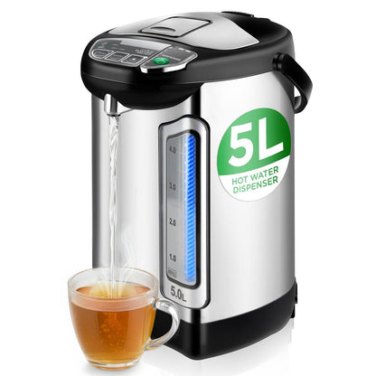 Bouilloire électrique 5 L à chauffe instantanée en acier inoxydable - NCHUB35